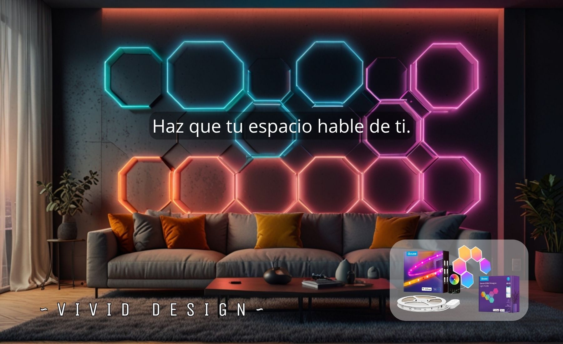 🎨 Vivid Design!
