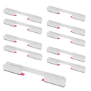 🛠️ Govee H10D2000 – Clips de Montaje para Neon Rope Light 2 (5 Piezas, Blanco)