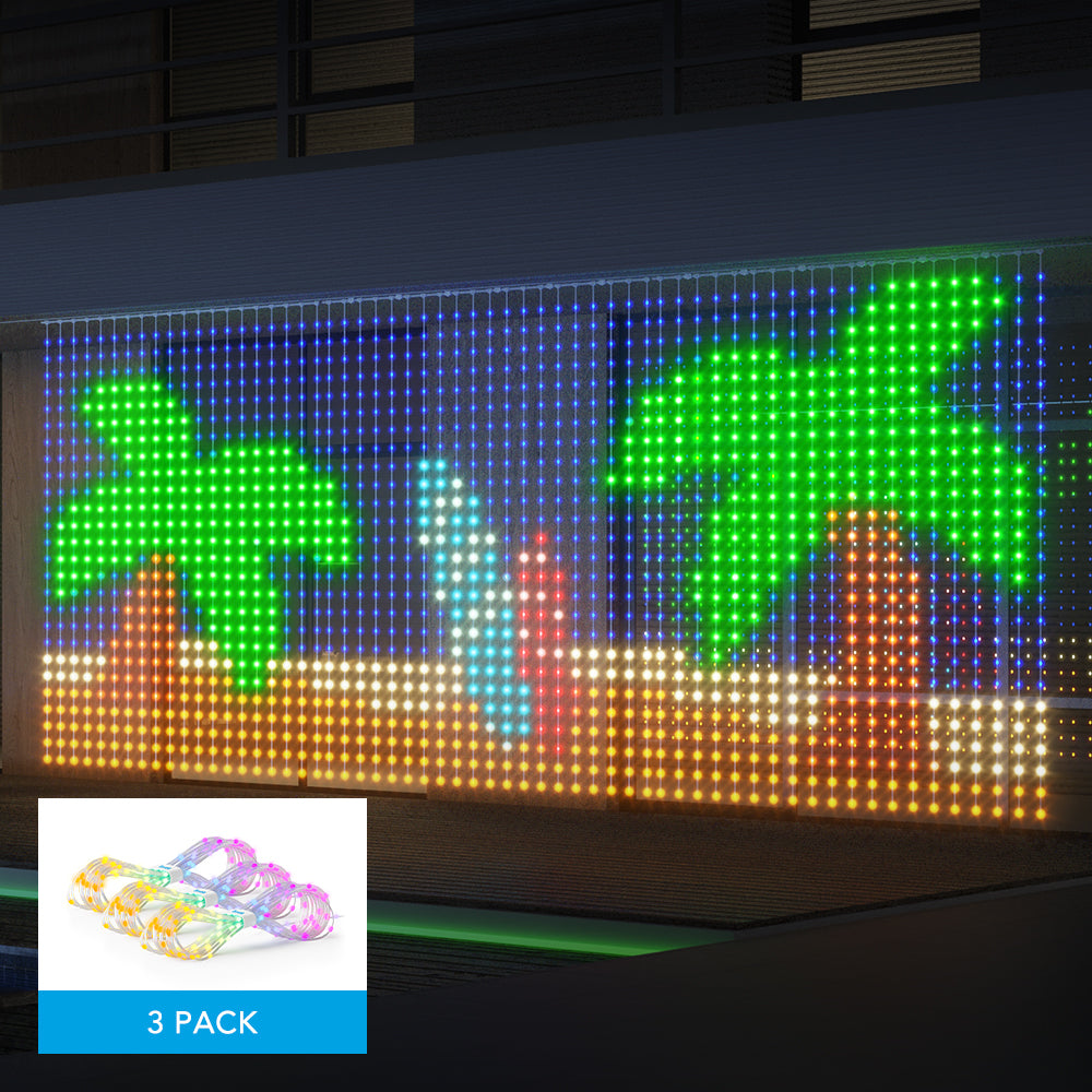 🎀 Govee H70B1 – Cortina de Luz Inteligente RGBIC 1.5 × 2 m