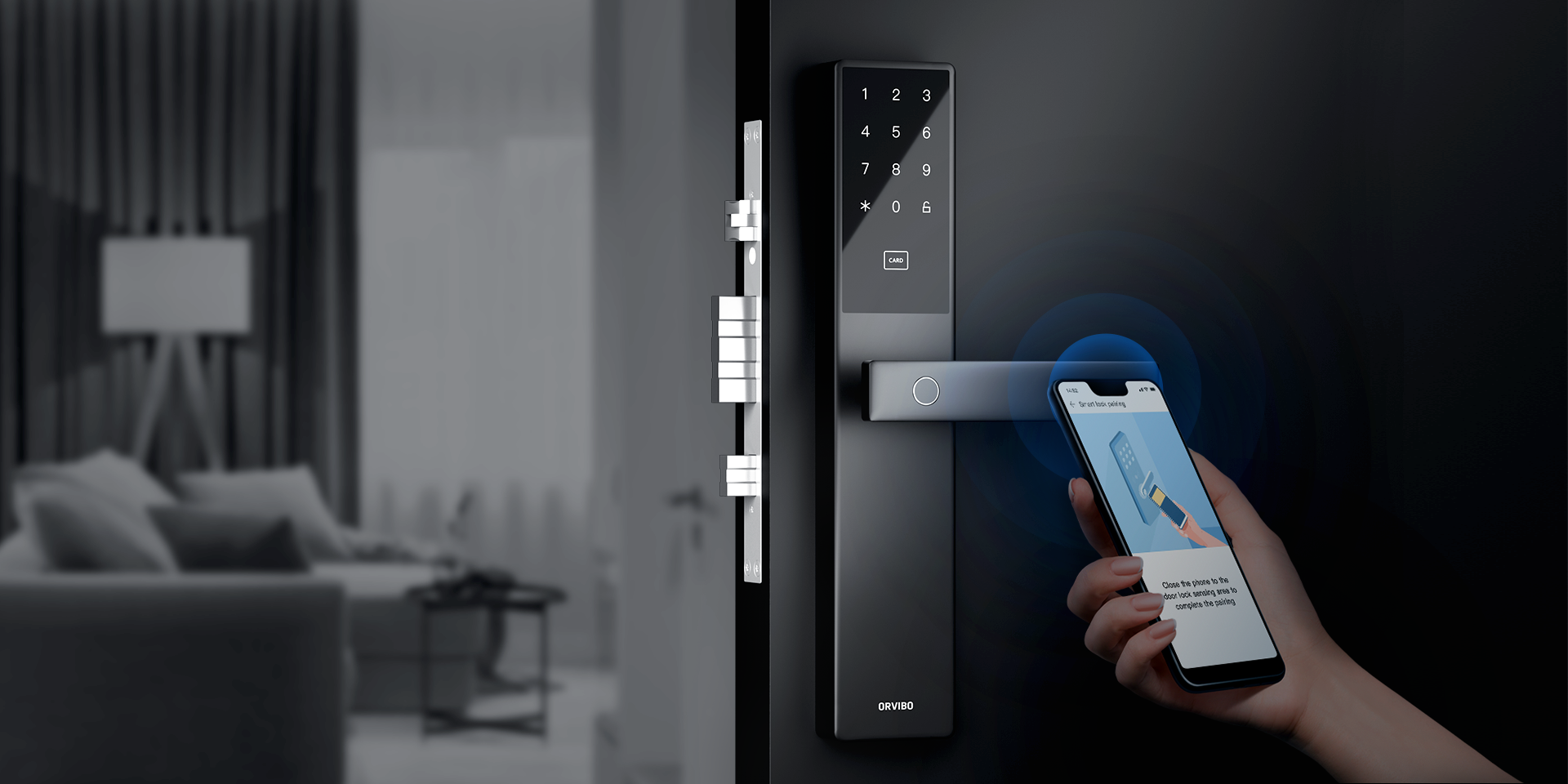 🔐 Orbivo C1 – Cerradura Inteligente Wi‑Fi