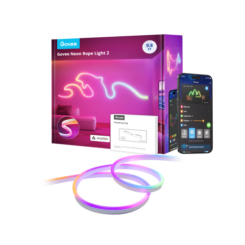 ⚡ Govee H61D3 - Kit de Neón Inteligente Neon Rope Light 2 RGBIC (3 m)