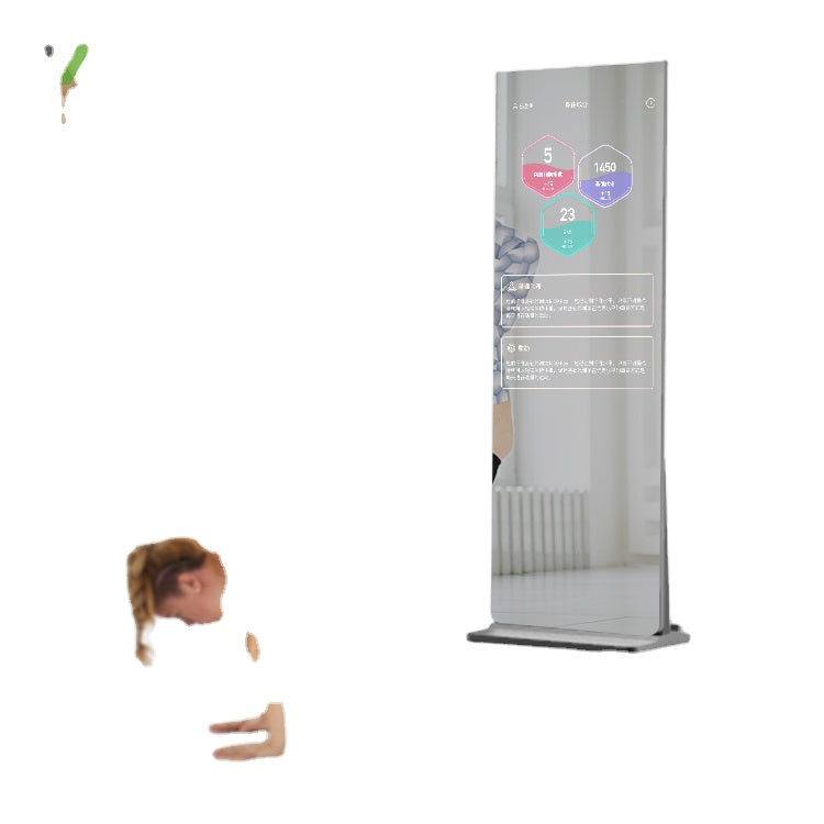 🏋️ Vercon H43001 – Espejo Fitness Inteligente 43″ (180 × 60 cm)