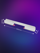 🛠️ Govee H10D2000 – Clips de Montaje para Neon Rope Light 2 (5 Piezas, Blanco)