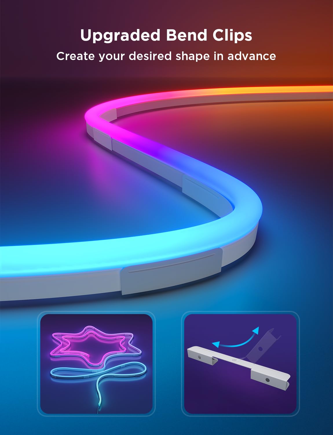⚡Govee H61D5 – Kit Neón Inteligente Neon Rope Light 2 RGBIC (5 m)
